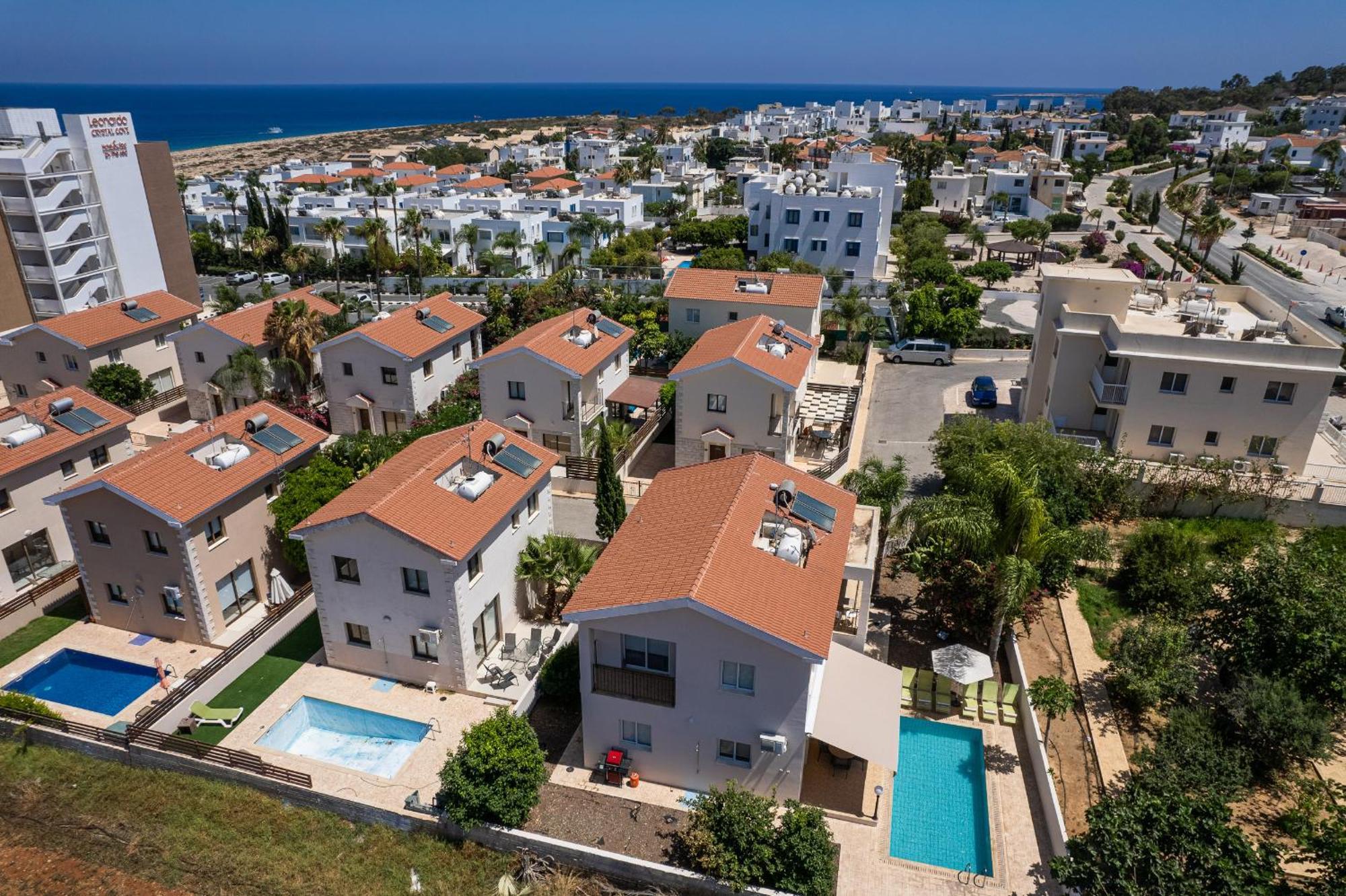 Konnos Villa Ekaterina Protaras Exterior photo